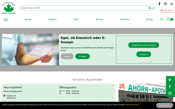www.ahorn-apotheke.de