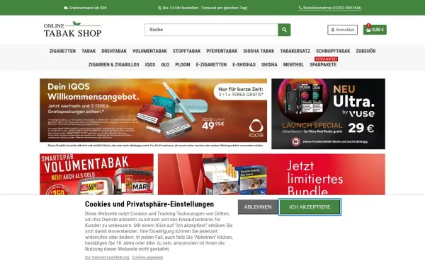 onlinetabakshop.de