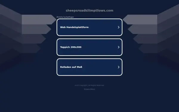 sheepsroadkilimpillows.com