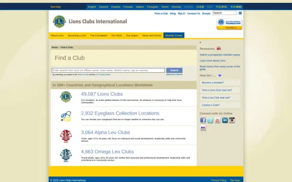 directory.lionsclubs.org
