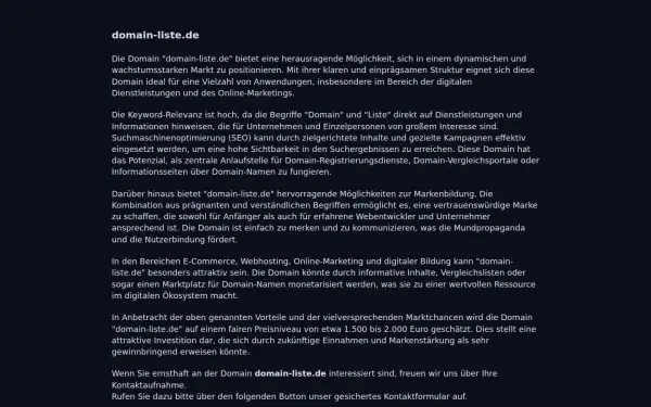 domain-liste.de