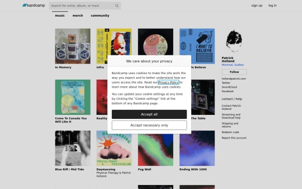 patrickholland.bandcamp.com