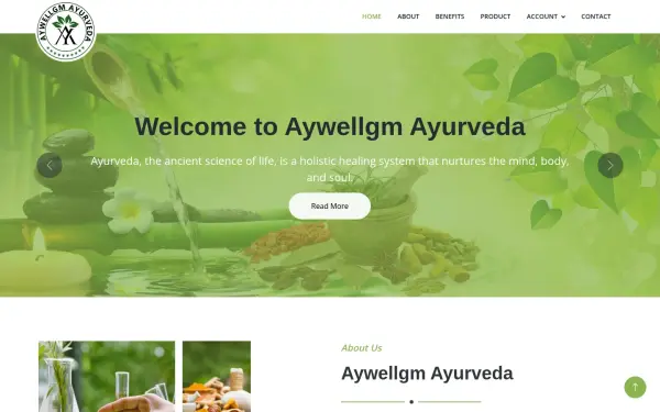aywellgmayurveda.com