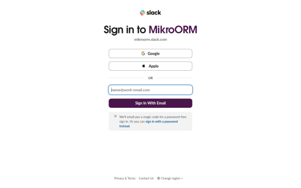 mikroorm.slack.com