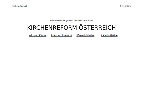 www.kirchenreform.at