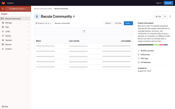 gitlab.bacula.org