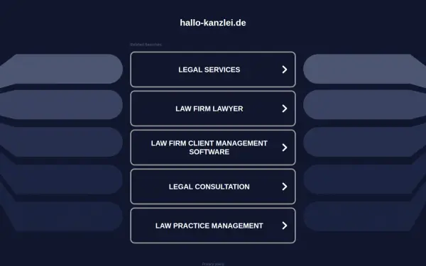 hallo-kanzlei.de