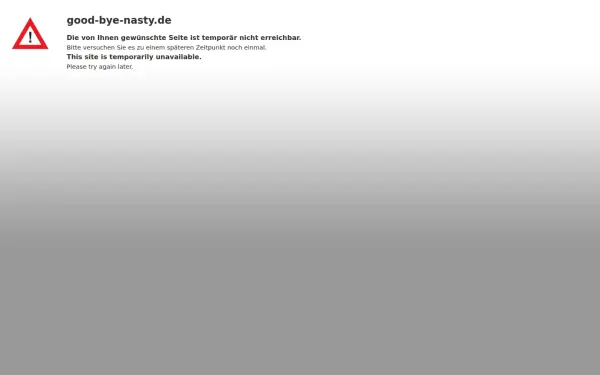 good-bye-nasty.de
