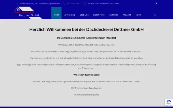 www.dachdeckerei-dettmer.de