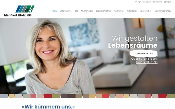 malermeister-klotz.de
