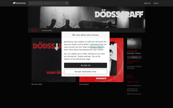 dodsstraff.bandcamp.com