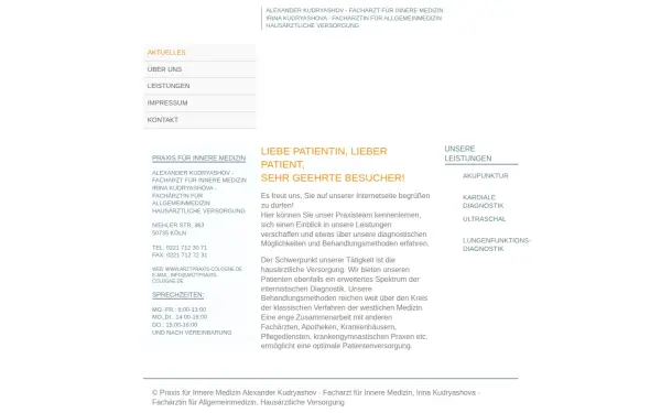 arztpraxis-cologne.de