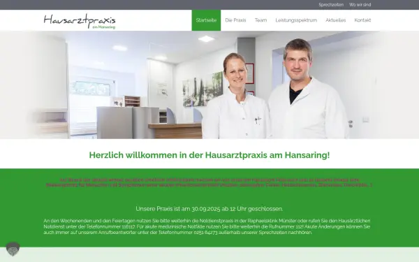 www.hausarztpraxis-am-hansaring.de