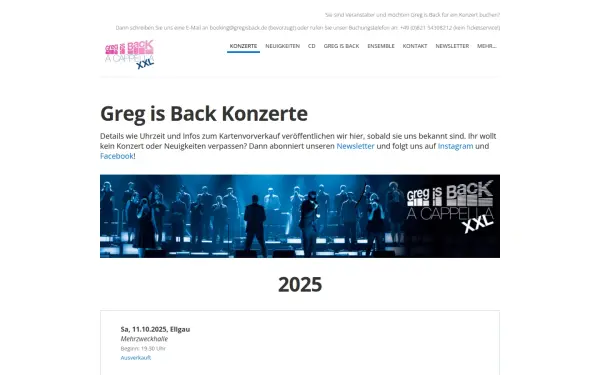 www.greg-is-back.de