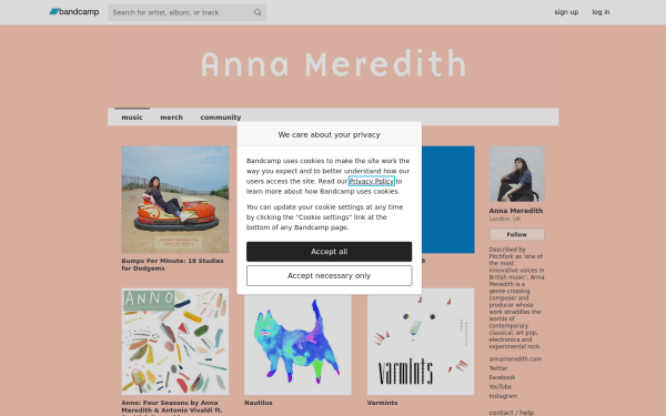 annahmeredith.bandcamp.com