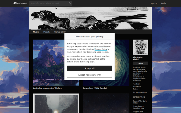 thenightwatch.bandcamp.com