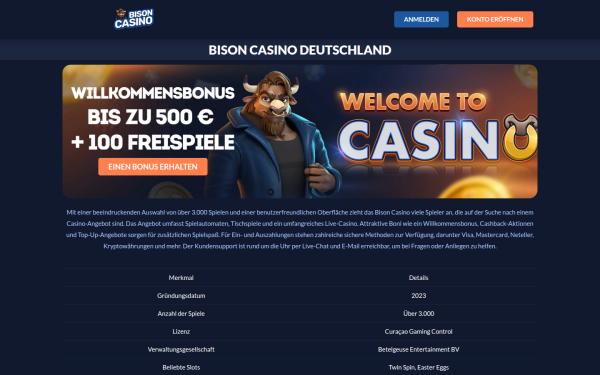 bisoncasino.app