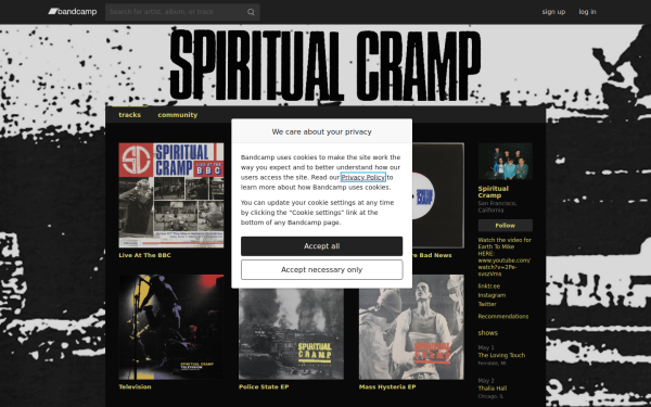 spiritualcramp.bandcamp.com