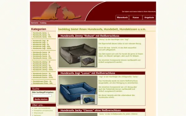 www.bed4dog.de