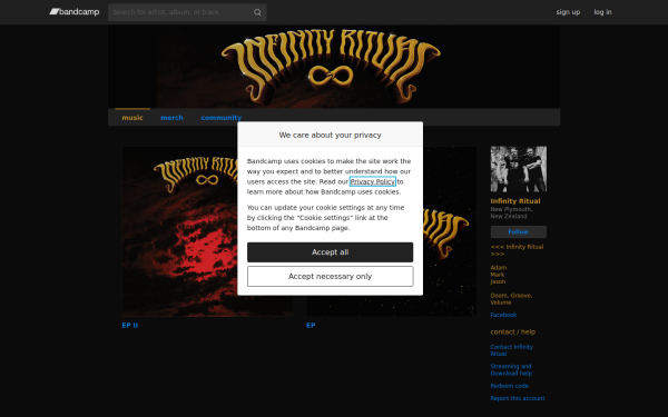 infinityritual.bandcamp.com
