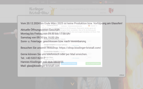 www.kisslinger-kristall.com