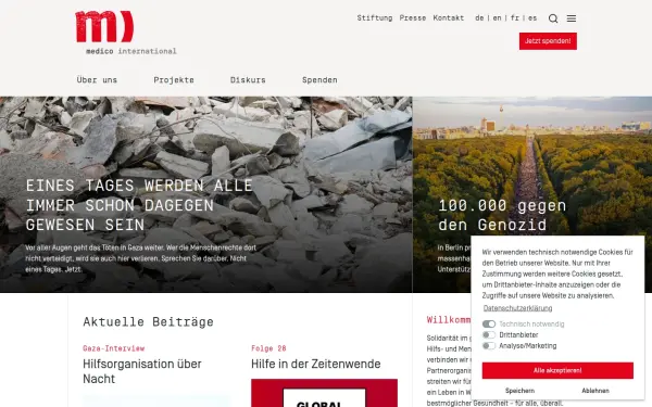 www.medico.de