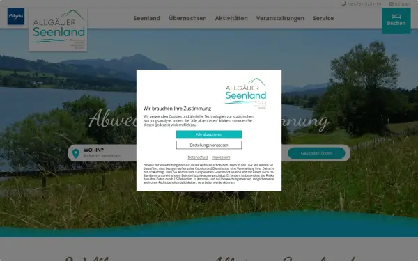 www.allgaeuerseenland.de