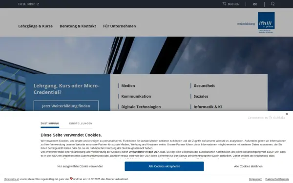 weiterbildung.fhstp.ac.at