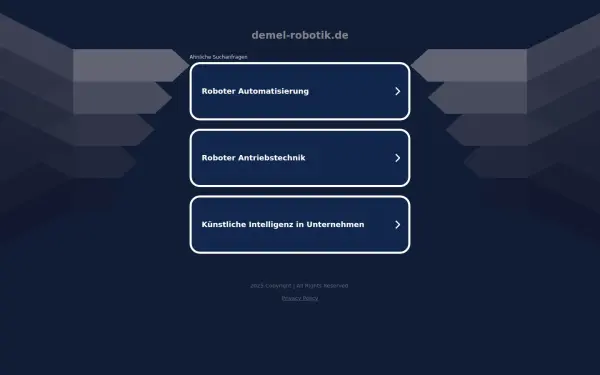 demel-robotik.de