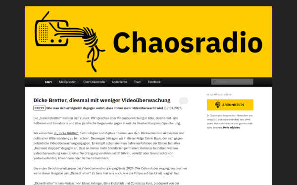 chaosradio.de