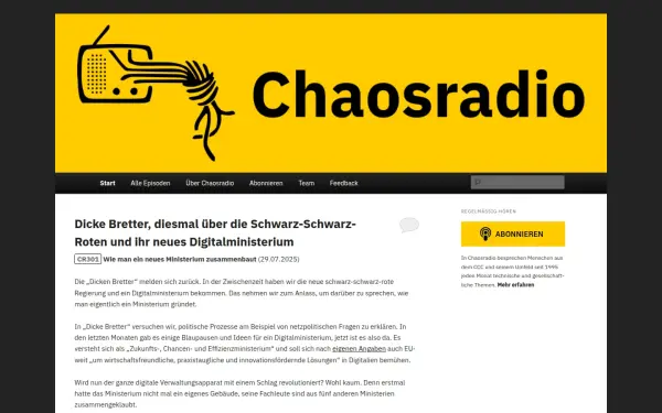 chaosradio.de