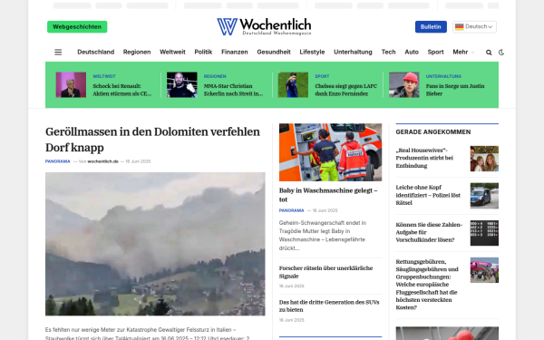 wochentlich.de