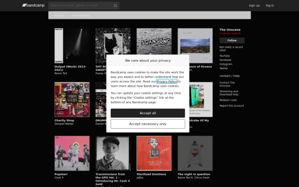 unscenemusic.bandcamp.com