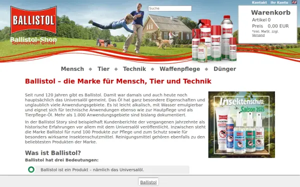 www.ballistol-shop.de