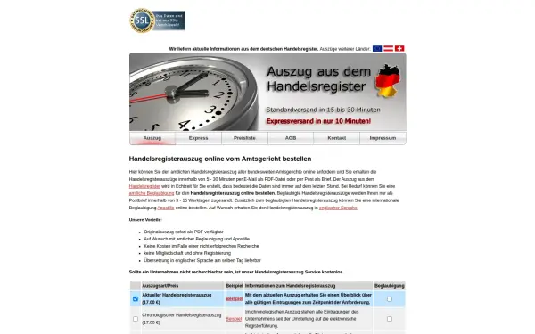 handelsregister-auszug.de
