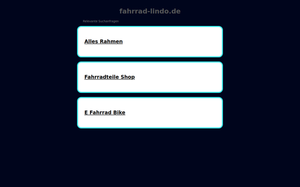 fahrrad-lindo.de