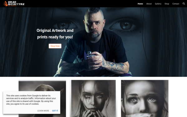 www.bradtheartist.art