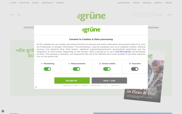 www.diegruene.ch
