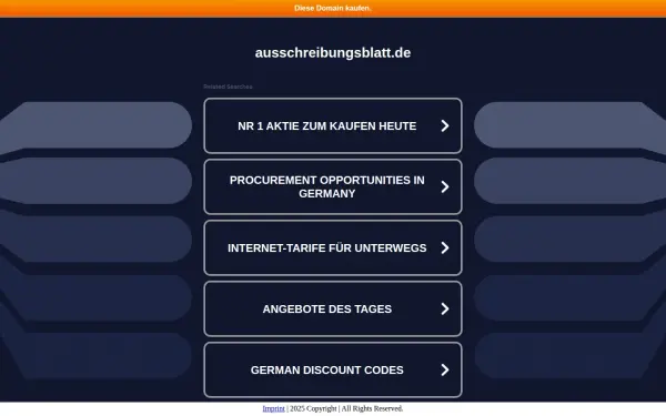 ausschreibungsblatt.de
