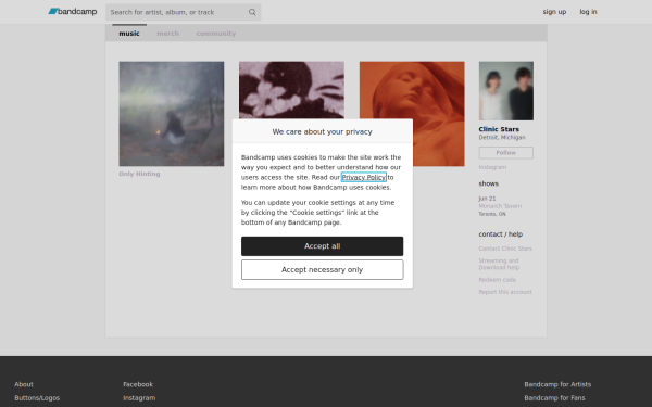 clinicstars.bandcamp.com