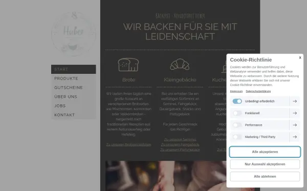 www.baeckereihuber.de