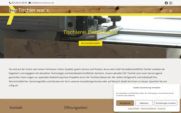 www.dertischlerwars.de
