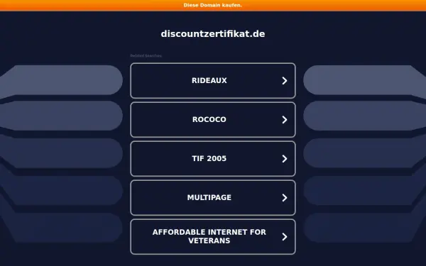 discountzertifikat.de