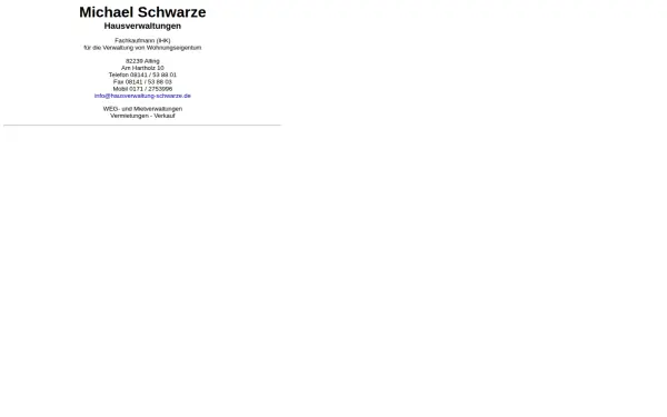 hausverwaltung-schwarze.de