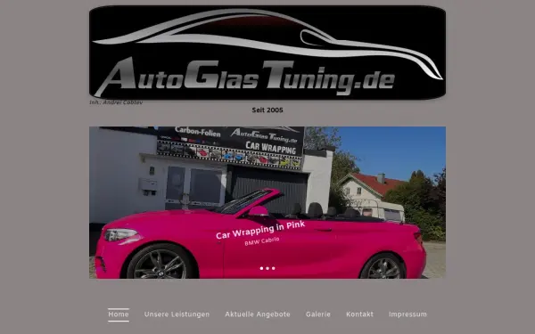 autoglastuning.de