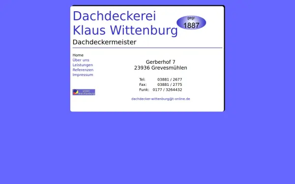 dachdecker-wittenburg.de