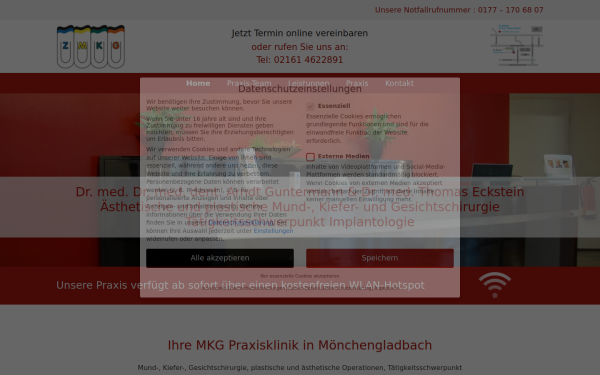 mkg-praxisklinik-mg.de