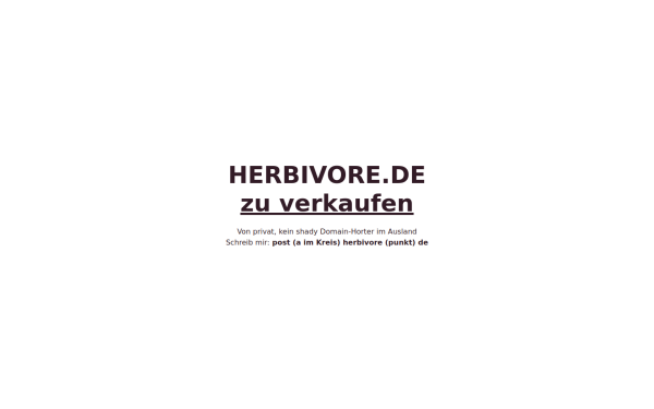 herbivore.de