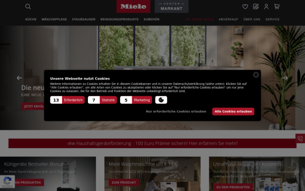 www.mielecenter-markant.at