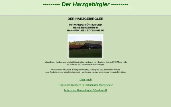 harzgebirgler.de